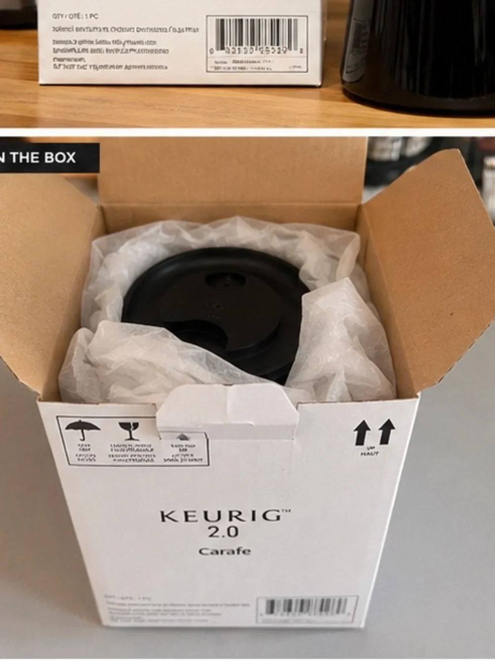 Keurig 2.0 Thermal Carafe Replacement Coffee Pot Black K-Carafe w Box NOS